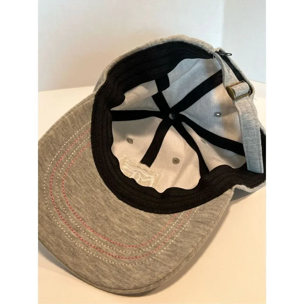 Yodl Women’s Knitted Basketball hat adjustable with logo Gray